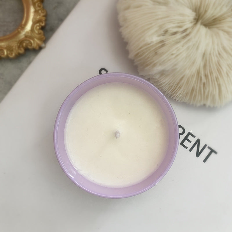 Crystal Flower Soy Wax Candle Gift Set – Elegant Home Decor