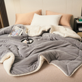 Double-Layer Lamb Fleece Blanket